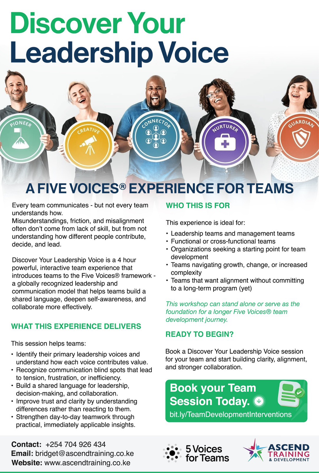 Discover Your Leadership Voice for Teams